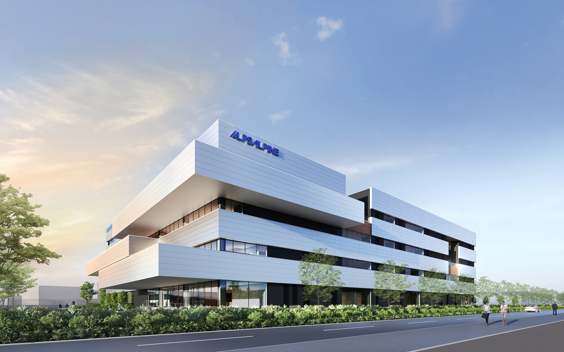 アルプスアルパインが古川開発センター内にR＆D新棟を建設