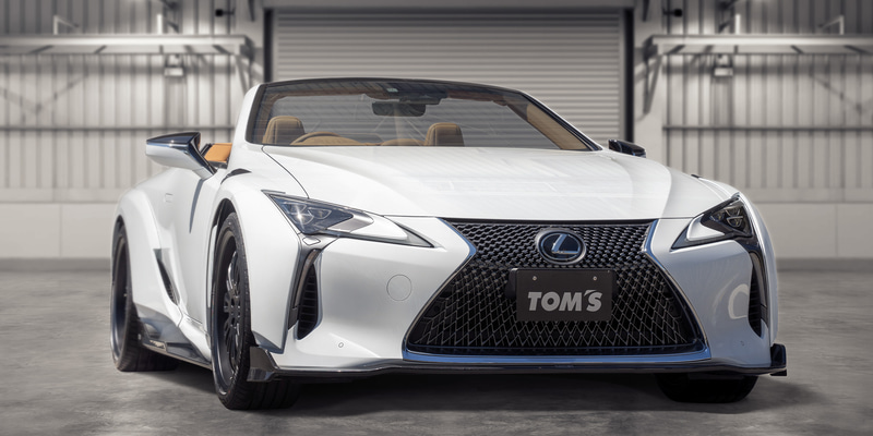 トムス、ワイドボディ採用のコンプリートカー「TOM'S LEXUS LC500