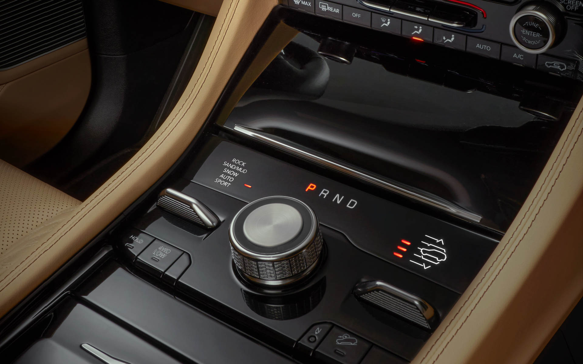 新型グランドチェロキーの内装イメージ