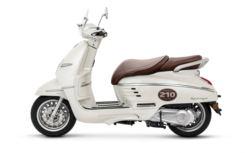 プジョーモトシクル、創業210周年を記念した「ジャンゴ 125 クラシック