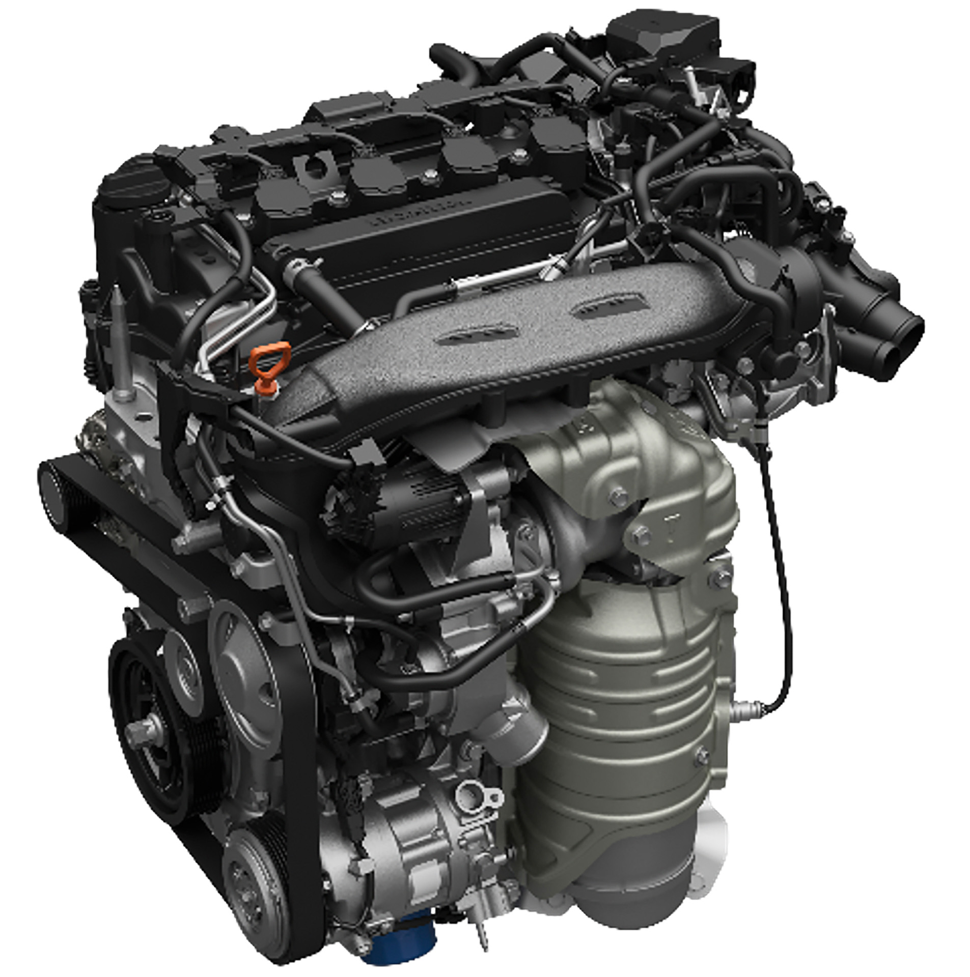 直列4気筒DOHC 1.5リッター直噴ターボエンジンは最高出力134kW（182PS）/6000rpm、最大トルク240Nm（24.5kgfm）/1700-4500rpmを発生