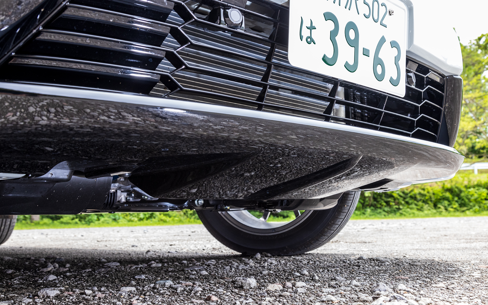 直進安定性向上に寄与する「エアロスロープ」