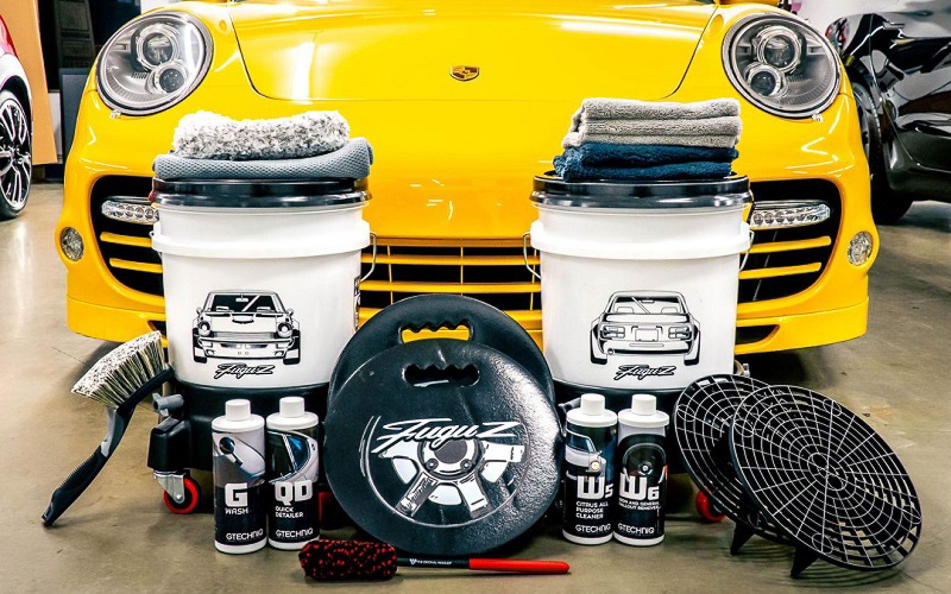 ジーテクニック スペシャルエディション Fugu Z ウォッシュキットの内容物