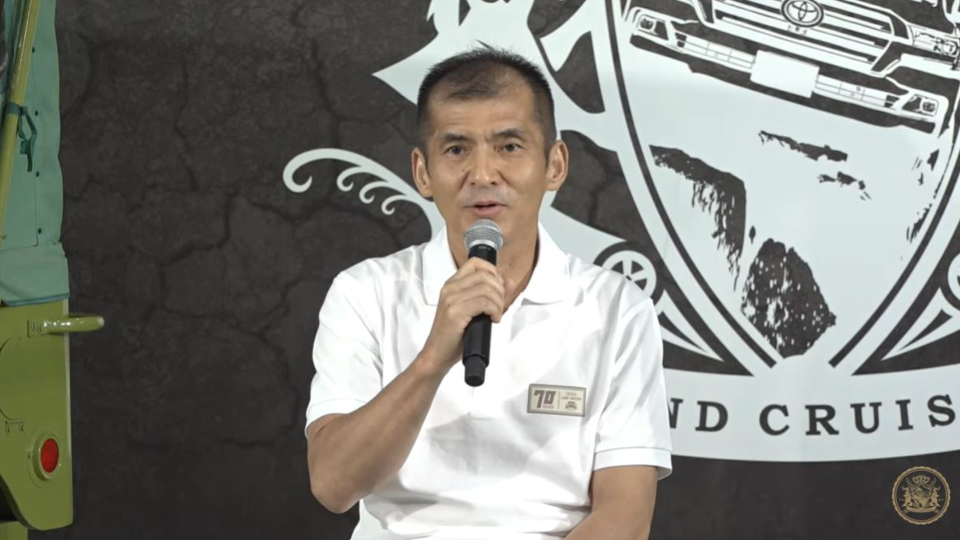 歴代「ランドクルーザー」の開発責任者の小鑓貞嘉氏