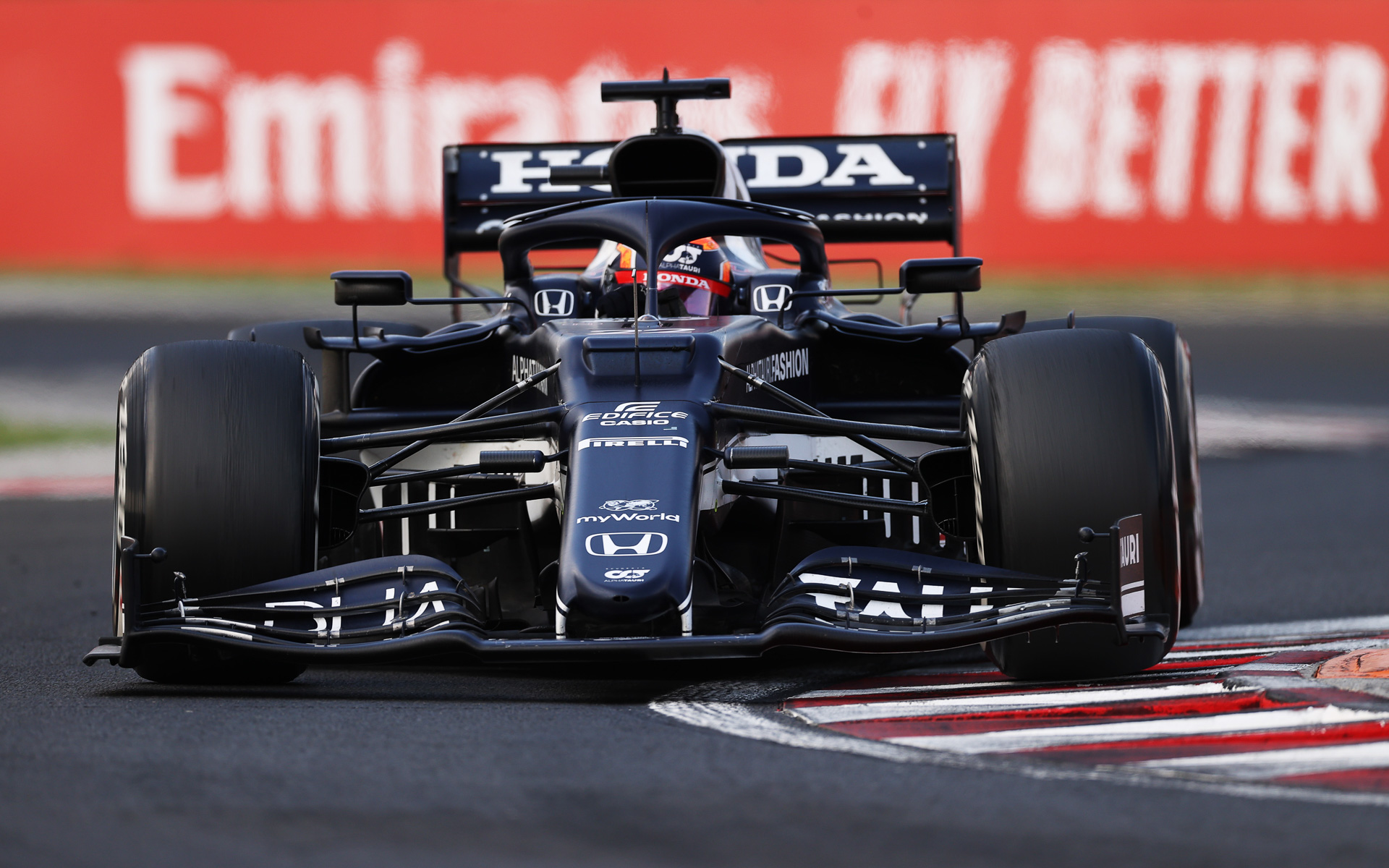 角田裕毅選手（22号車 アルファタウリ・ホンダ）