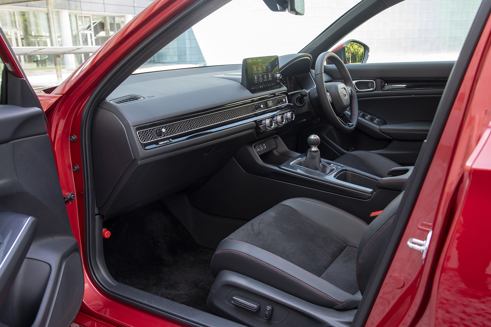 EX、6速MT車のインテリア