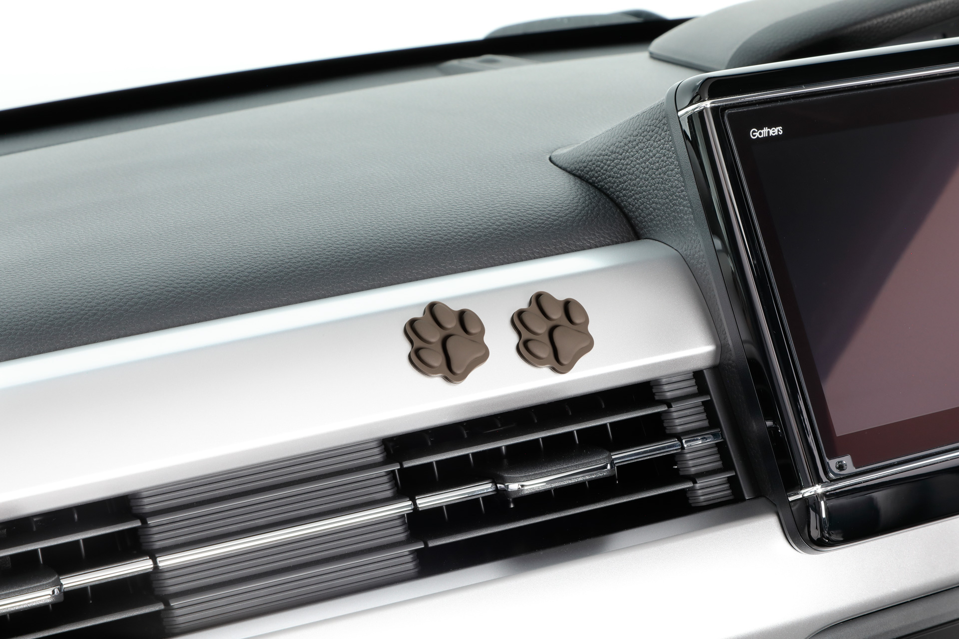 ホンダ純正 愛犬用アクセサリーHonda Dogシリーズ「ペットインテリアステッカー（肉球）」