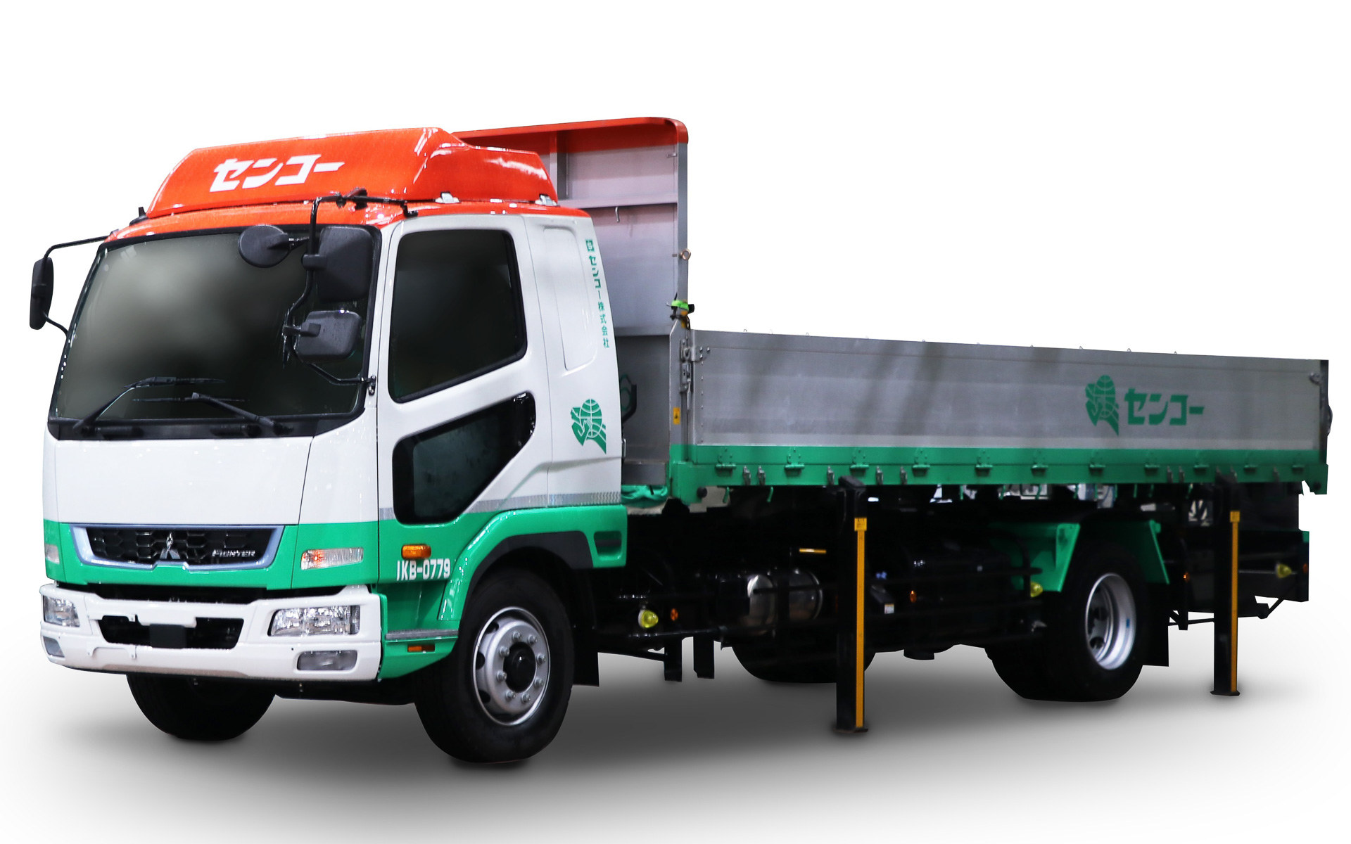 中型トラック「ファイター」のスワップボディコンテナ車仕様