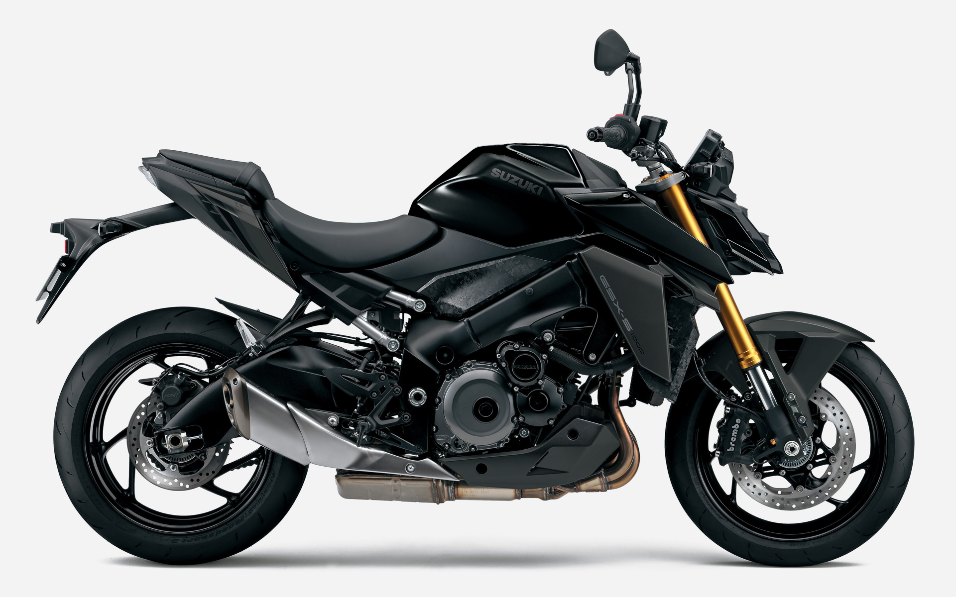 新型「GSX-S1000」（グラススパークルブラック）