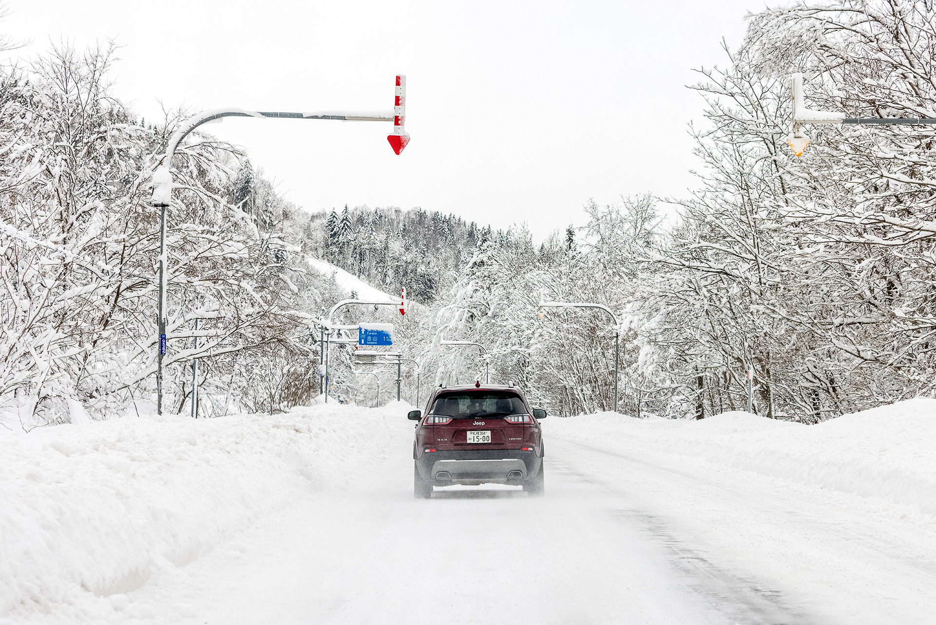 アイス路面でのコントロール性も高く、容易に修正操舵が効くので楽に走ることができた