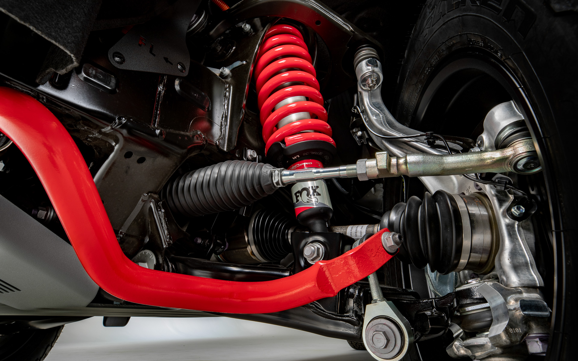 フロントサスペンションまわり