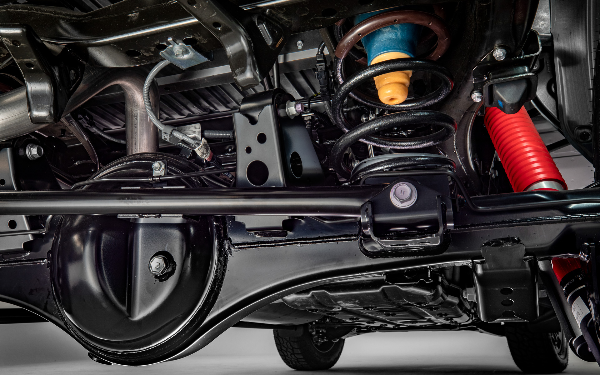 リアサスペンションまわり