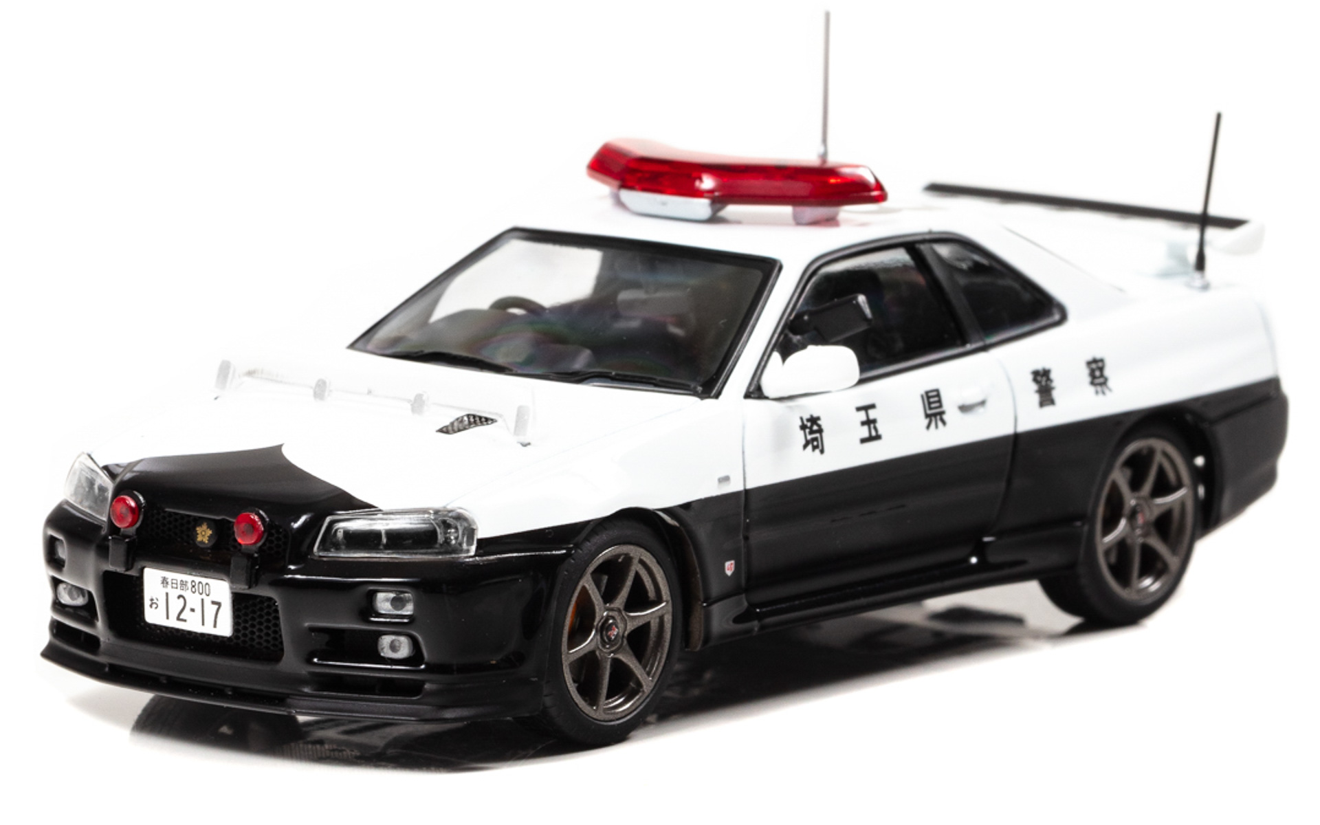 後期型のVspecIIベースの埼玉県警察高速道路交通警察隊車両（854）は800台限定