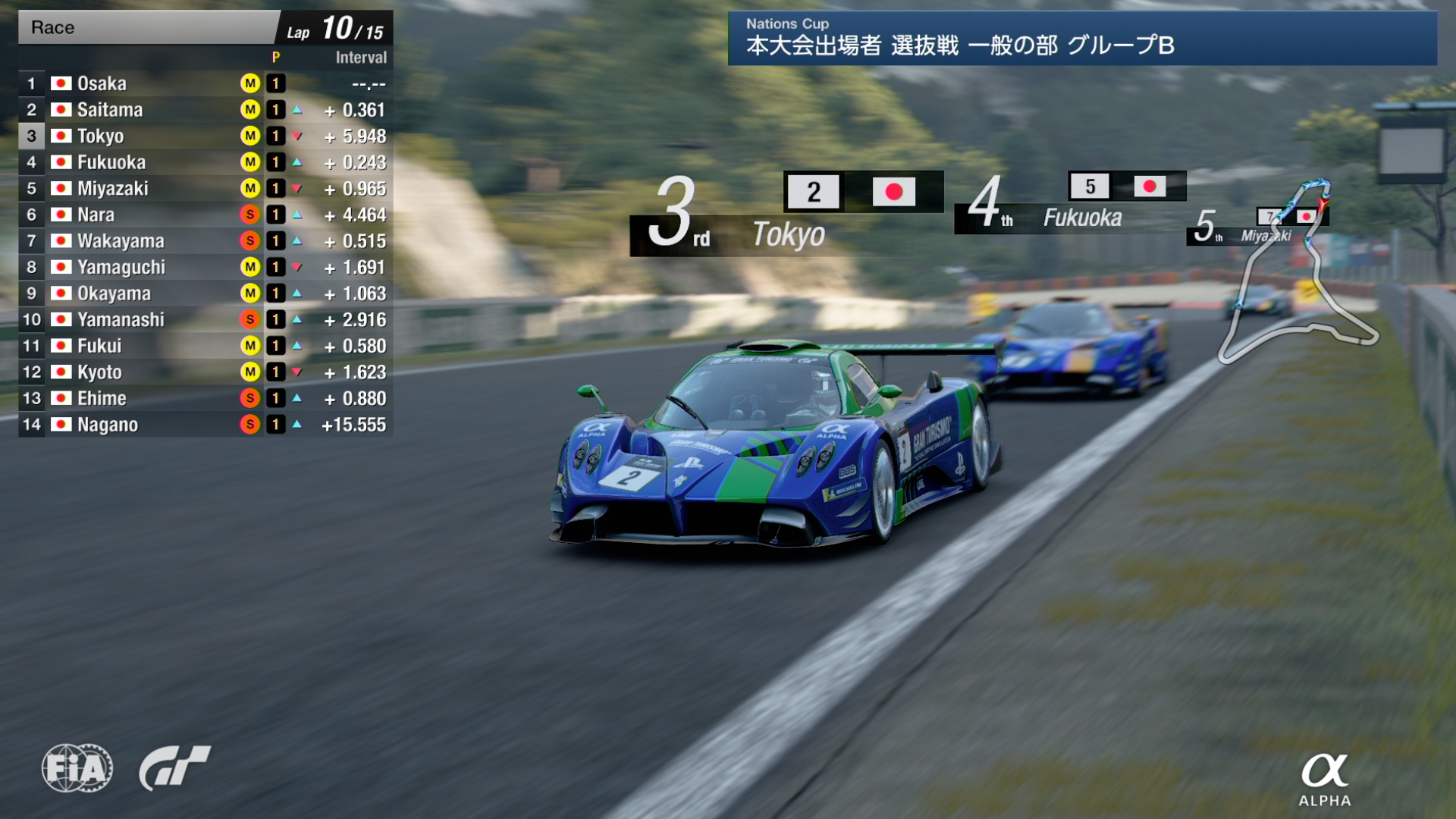 選抜戦のようす