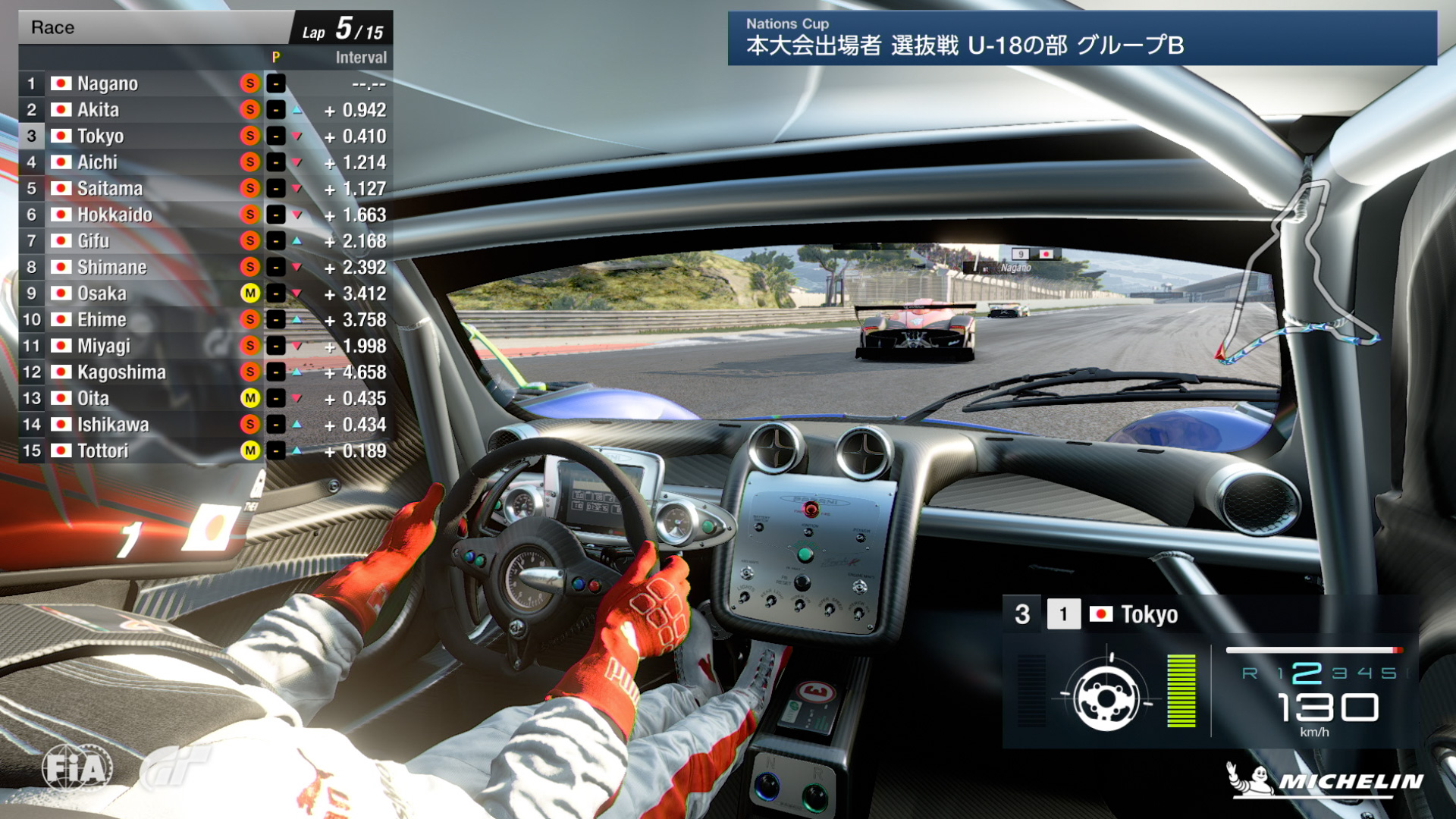 選抜戦のようす