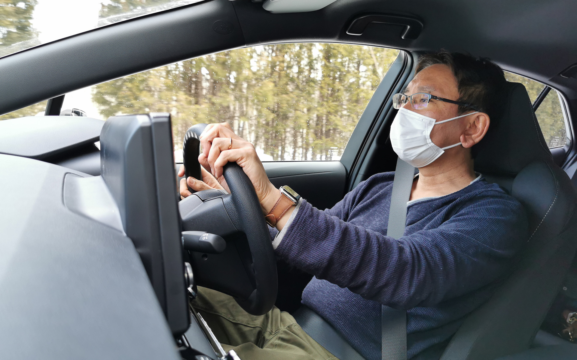 一般道の試乗もとても安心感が感じられた