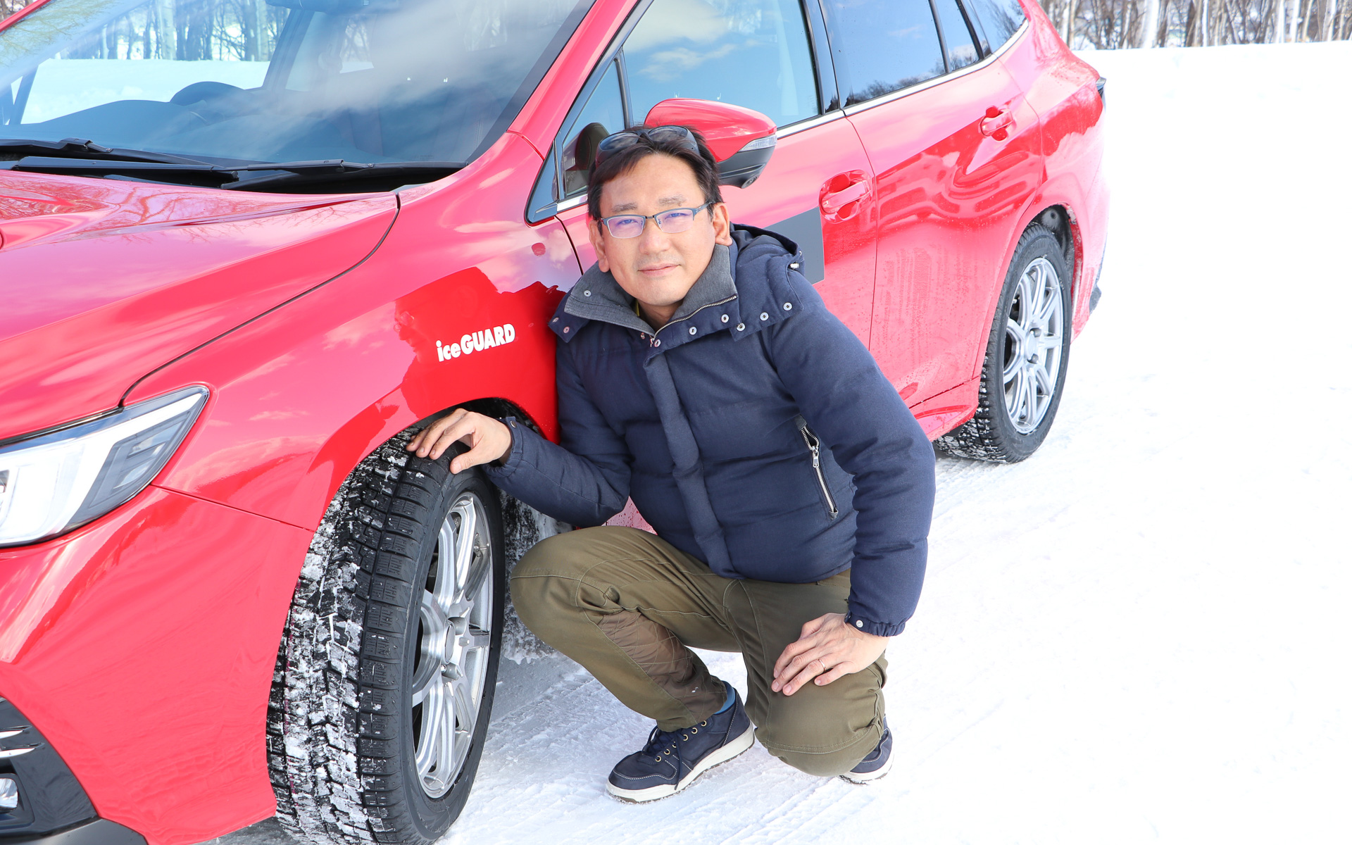 愛車と同じレヴォーグSTIで試乗ができたのは貴重な経験