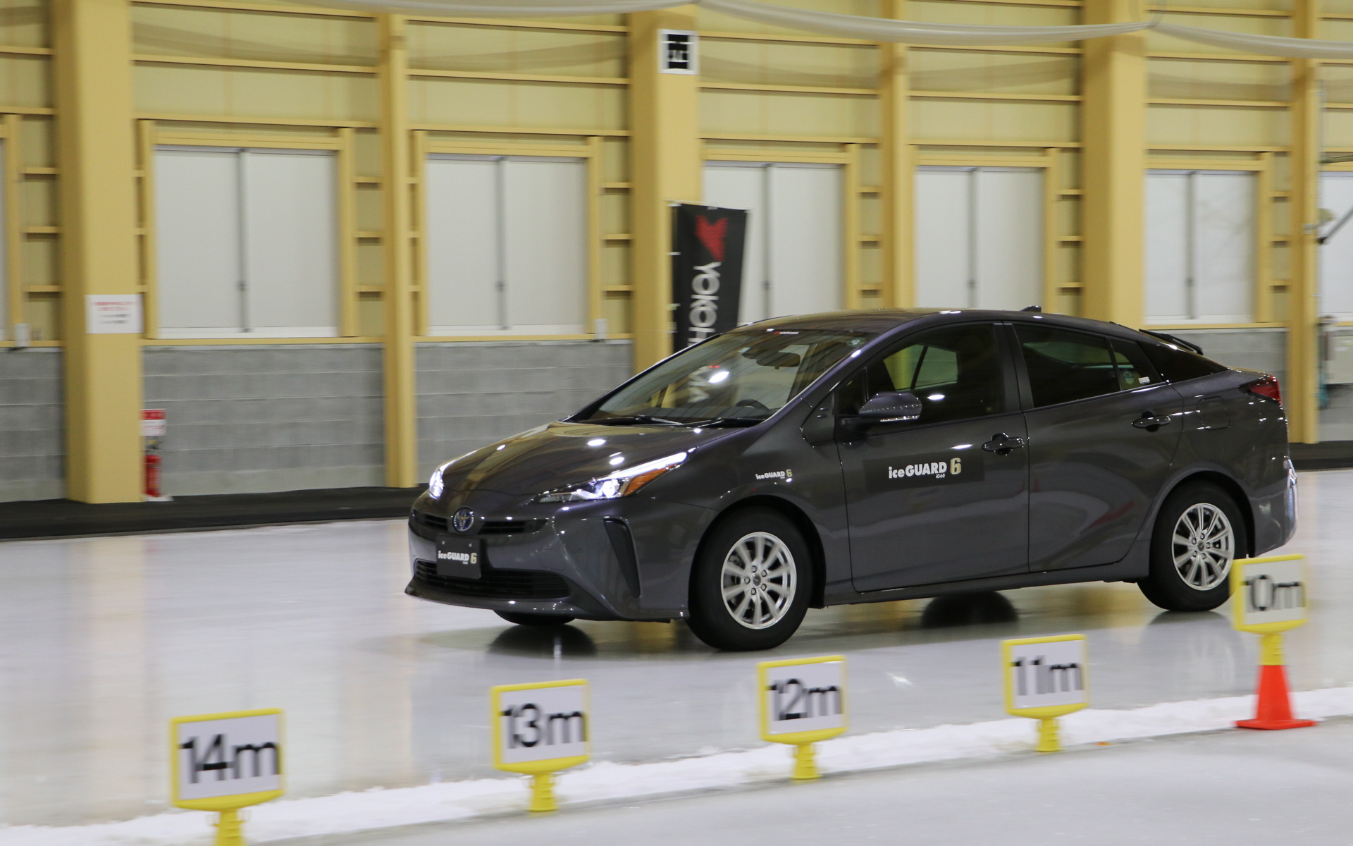 従来品アイスガード 6での走行