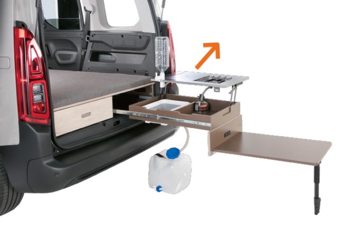 スライド式アウトギャレー