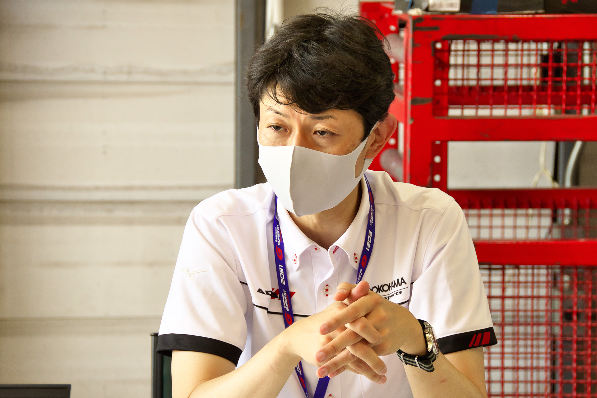 2021年シーズンは新しい構造を採り入れたと語る白石貴之氏