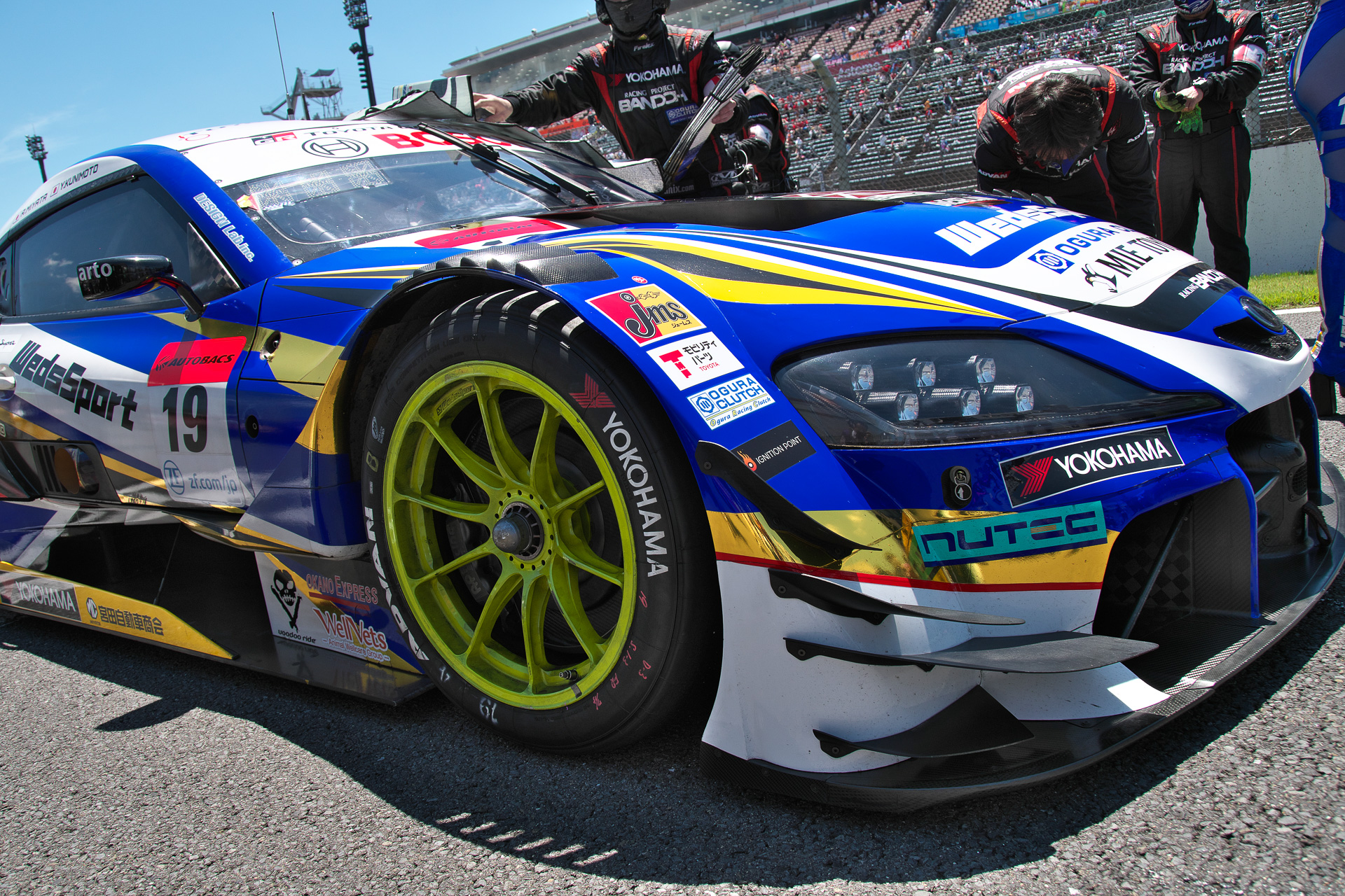 第4戦もてぎでは速さと強さを見せた19号車 WedsSport ADVAN GR Supra（国本雄資/宮田莉朋組）