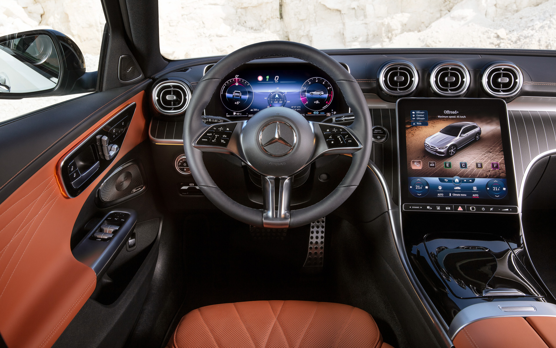 Cクラスオールテレインのインテリア