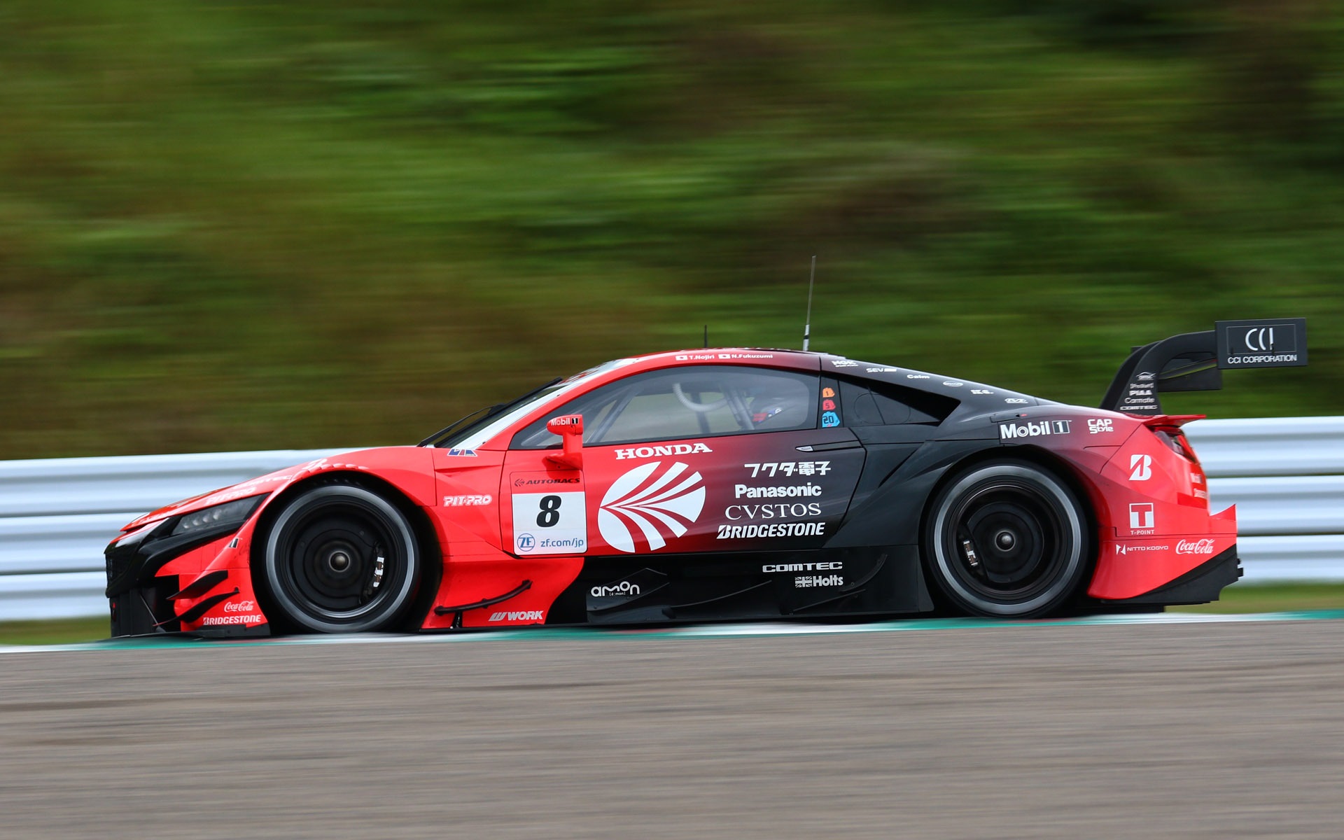 8号車 ARTA NSX-GT（野尻智紀/福住仁嶺組、BS）がブリヂストン勢の最上位となった