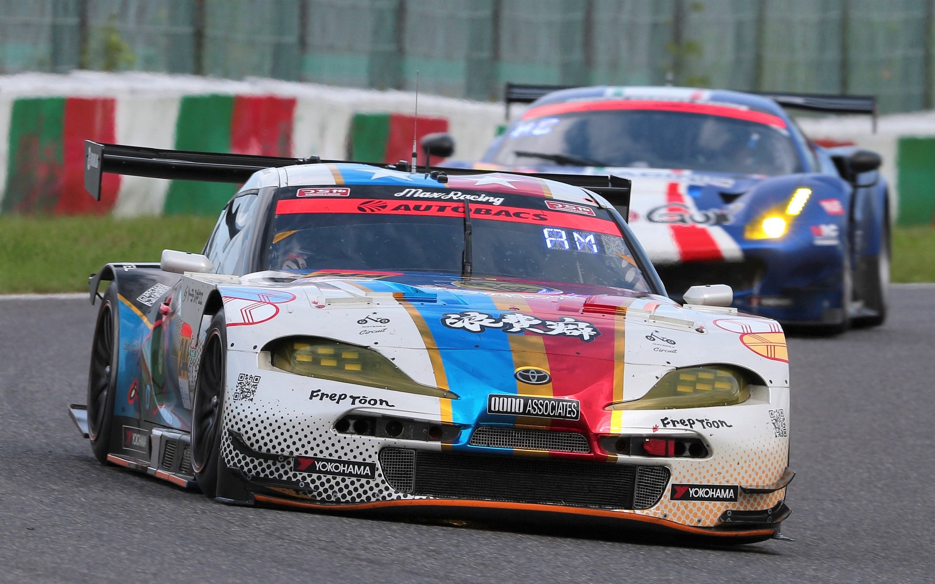 GT300クラスは244号車 たかのこの湯 GR Supra GT（三宅淳詞/堤優威組、YH）が優勝