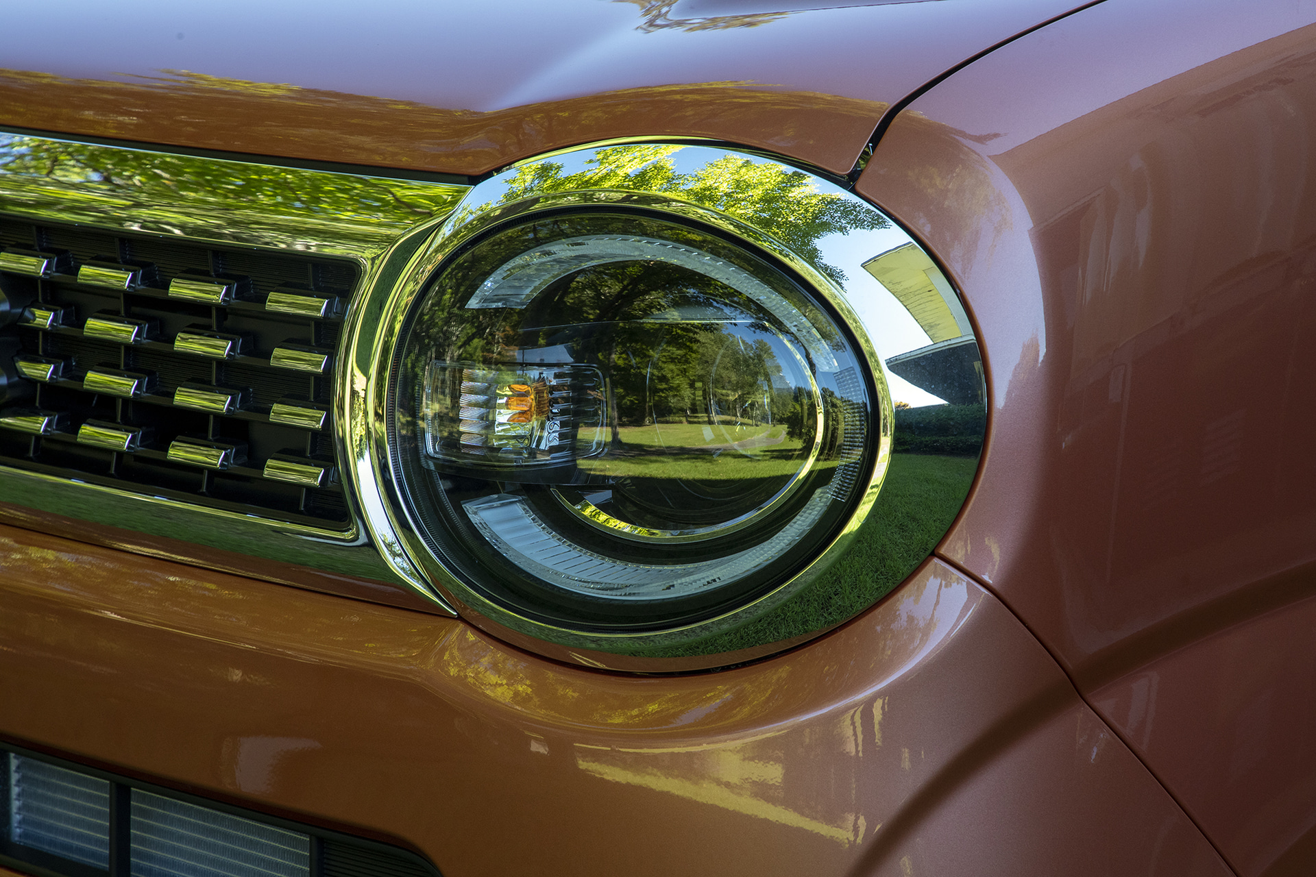 ワゴンR スマイルのヘッドライト点灯パターン。消灯状態