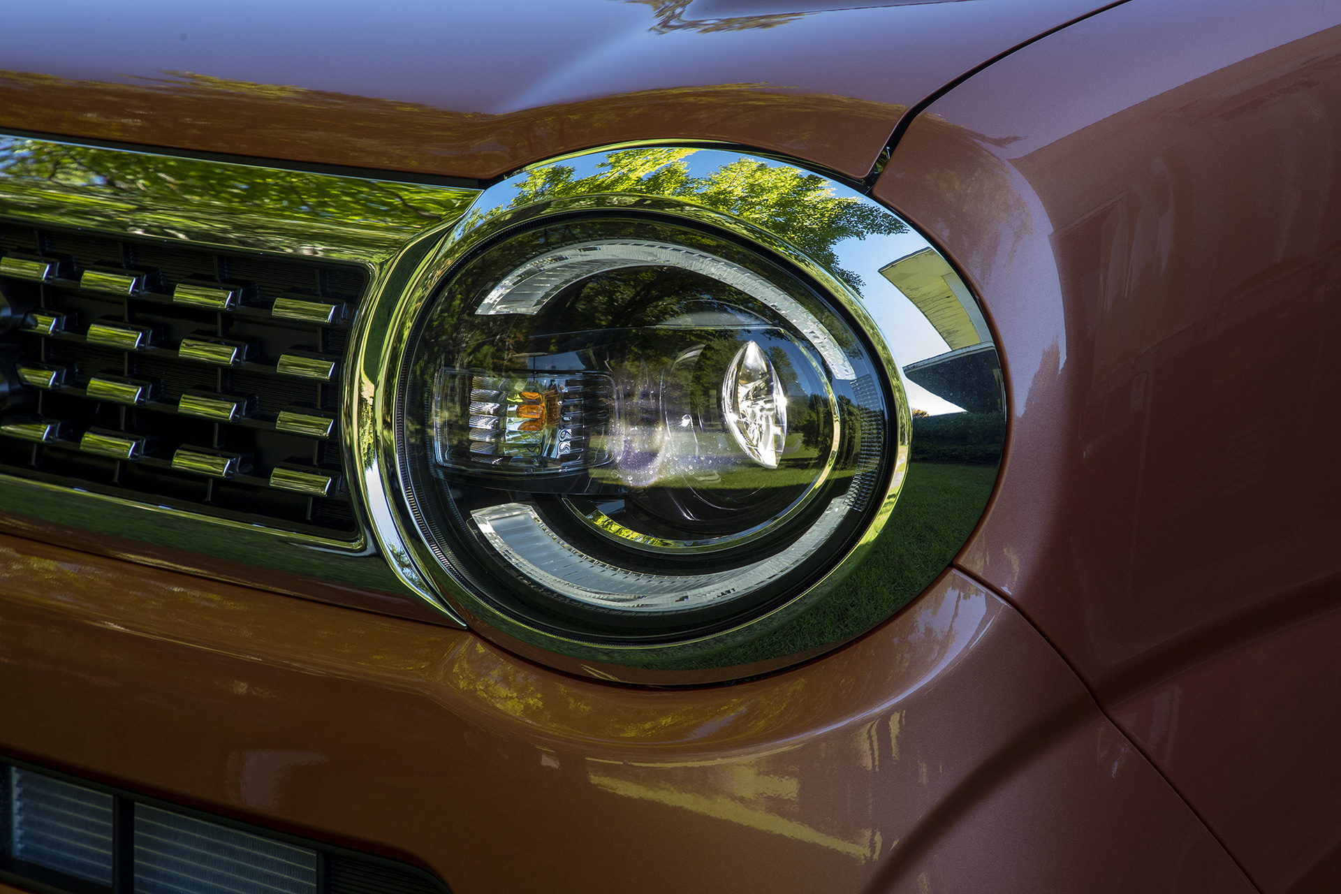 ロービーム点灯