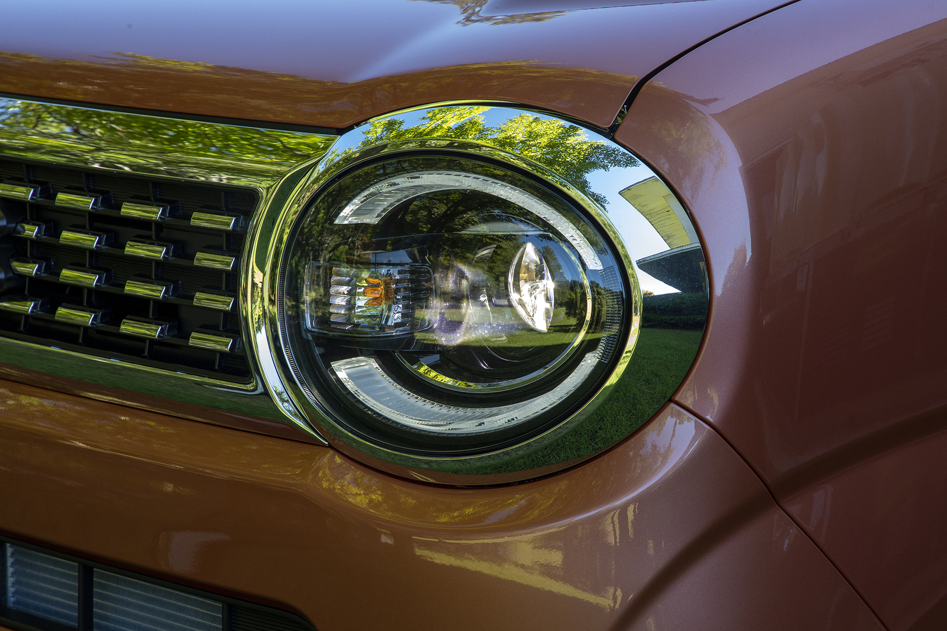 ハイビーム点灯