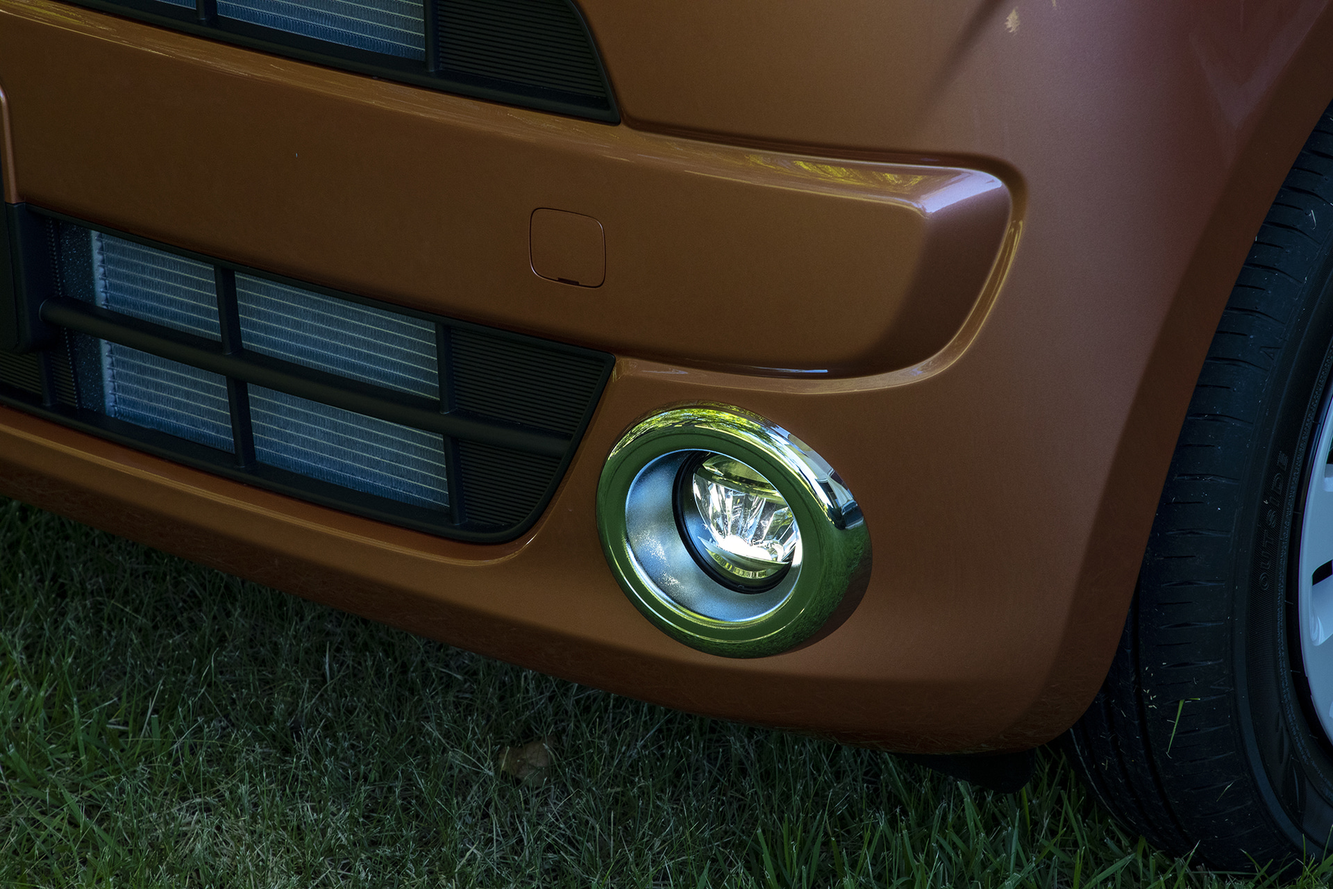 フォグランプ点灯