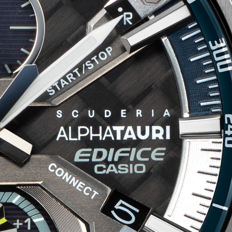 カシオ、F1「スクーデリア・アルファタウリ」とコラボした“EDIFICE”新