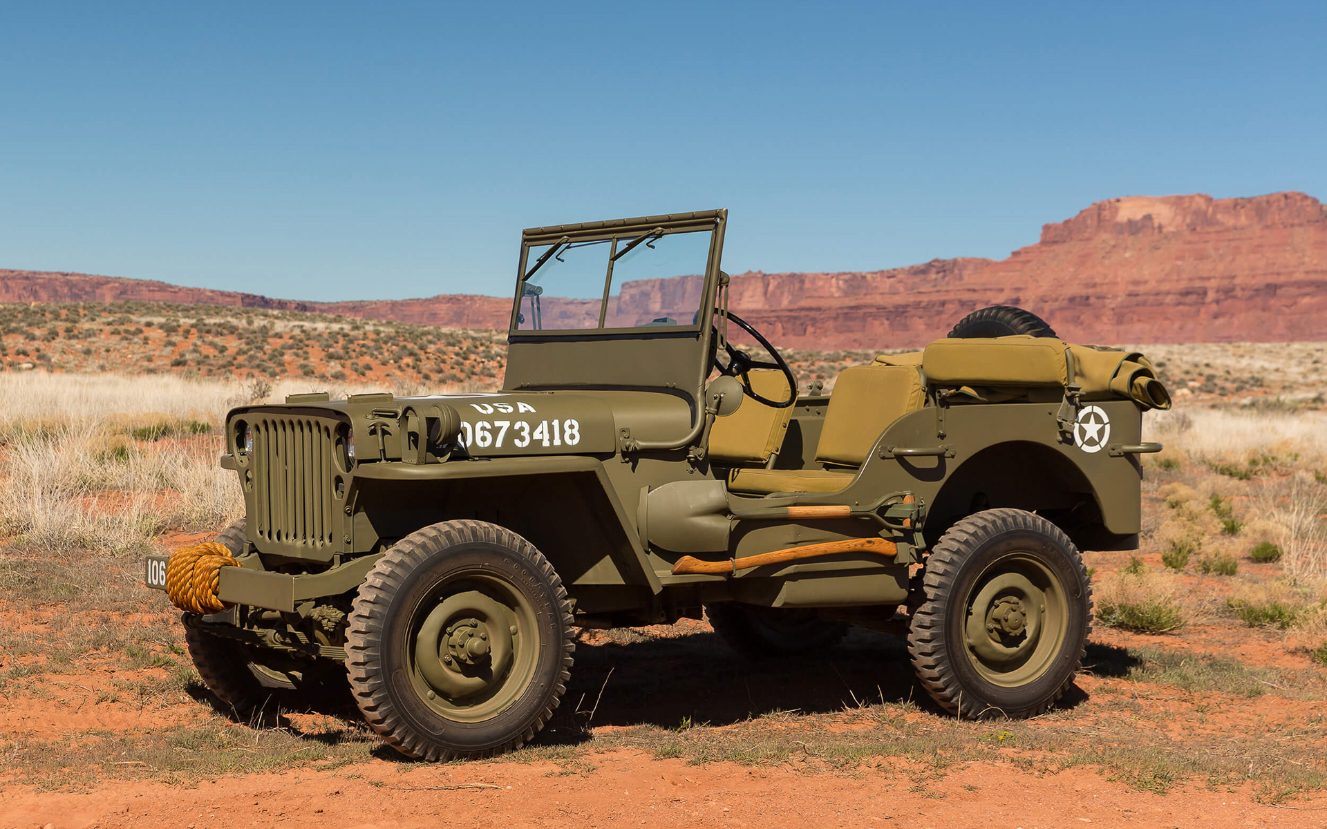 1948年に発売されたウィリス・オーバーランドのCJ-3A