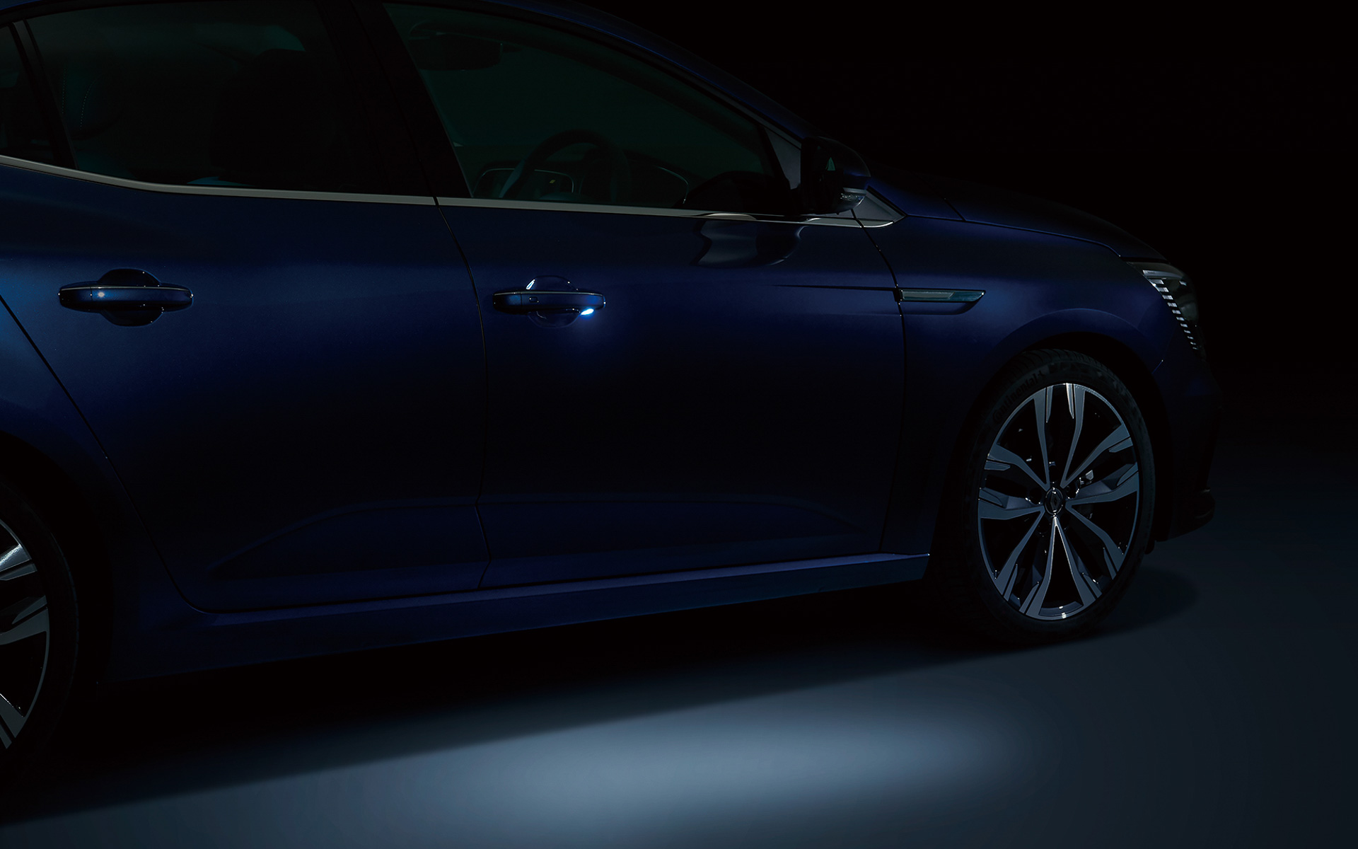 足下を照らすウェルカムライト