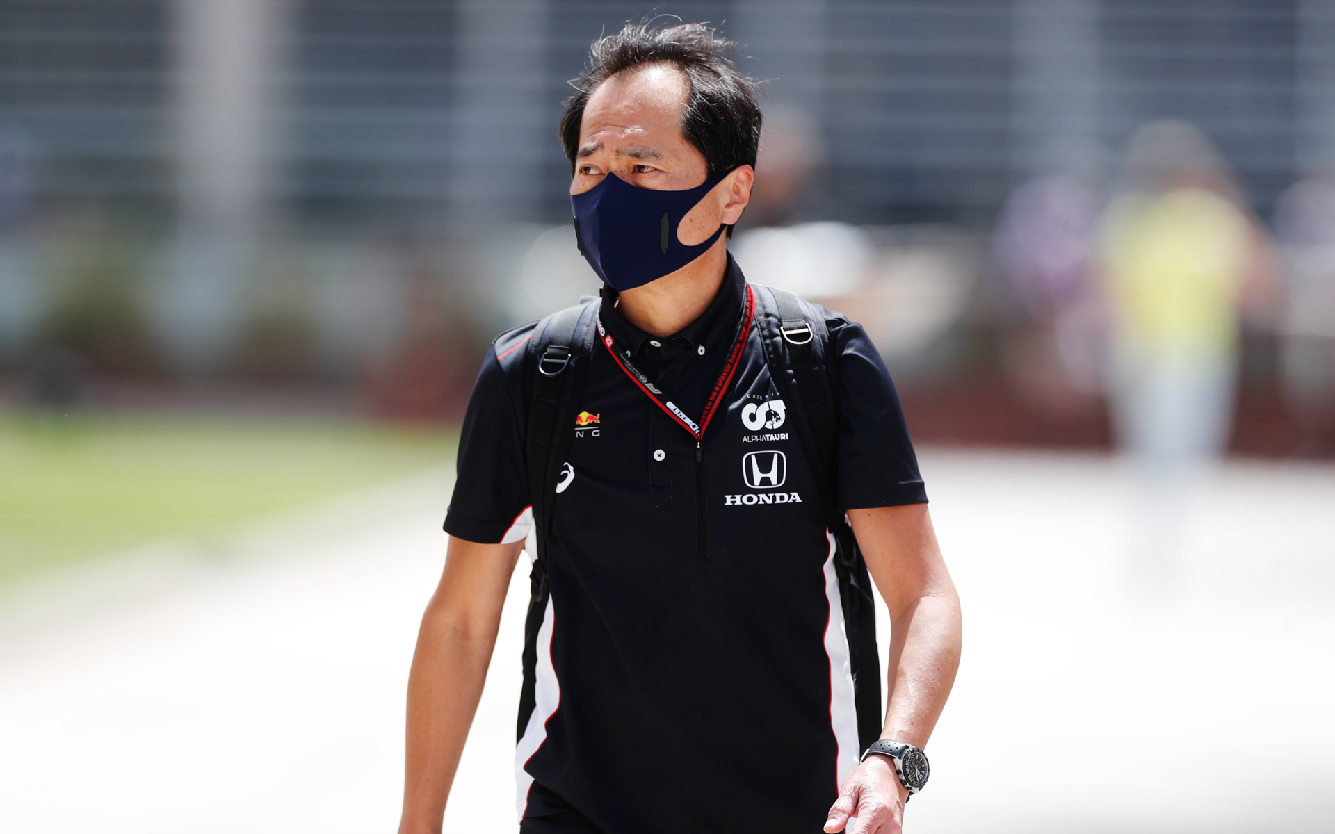 ホンダF1 テクニカルディレクター 田辺豊治氏。画像は開幕戦バーレーンGP時