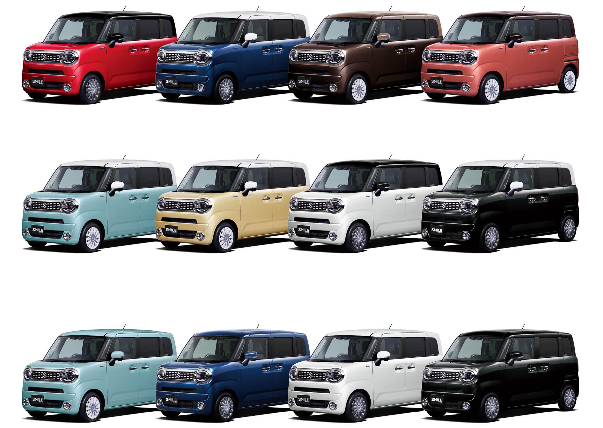 カラーバリエーション一覧