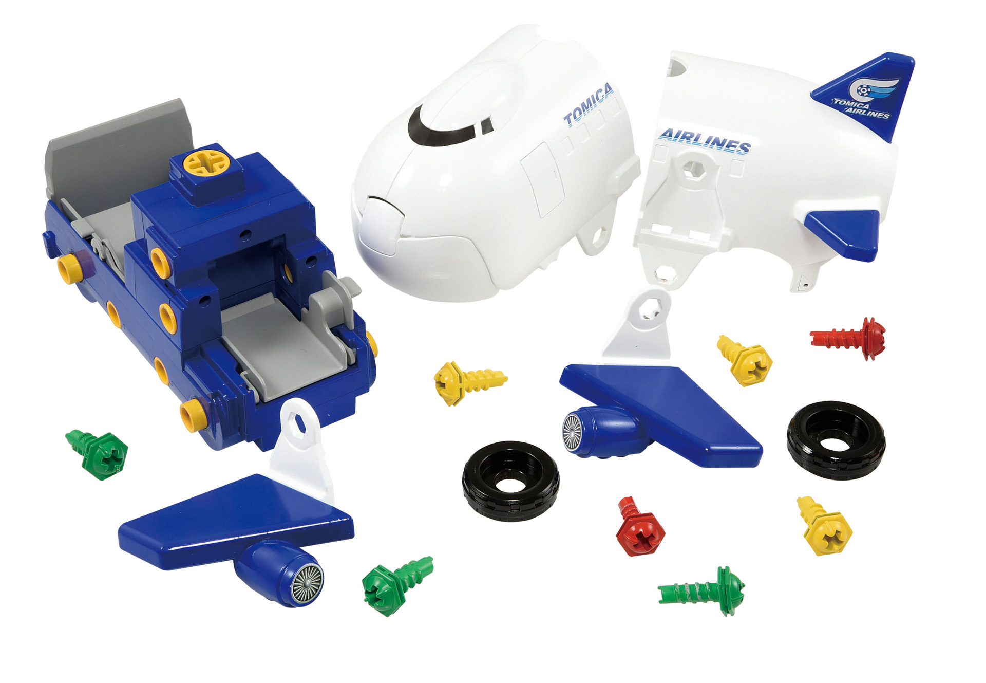 カーゴジェット、写真のトミカ（ミニカー）は付属しない