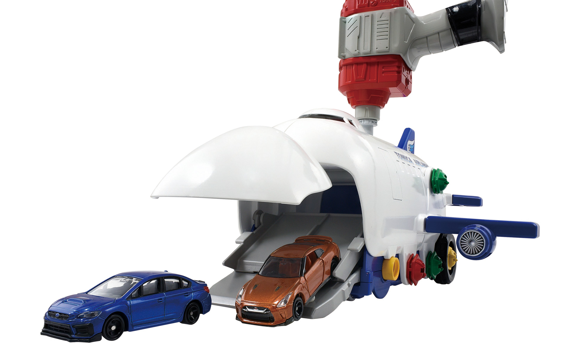 カーゴジェット、写真のトミカ（ミニカー）は付属しない