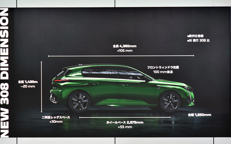 プジョー、2022年導入予定の新型「308」日本初公開 - Car Watch