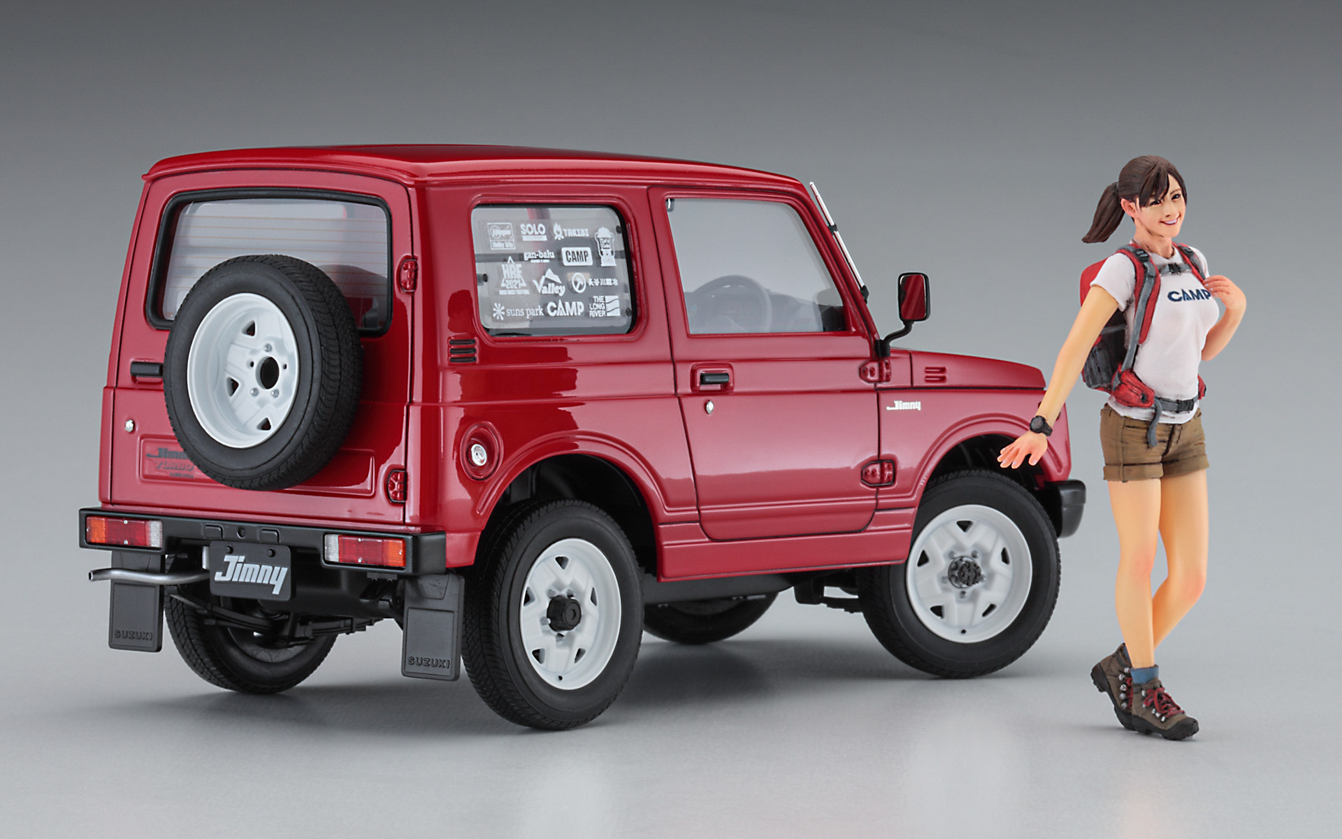 スズキ ジムニー w/キャンプガールズフィギュア