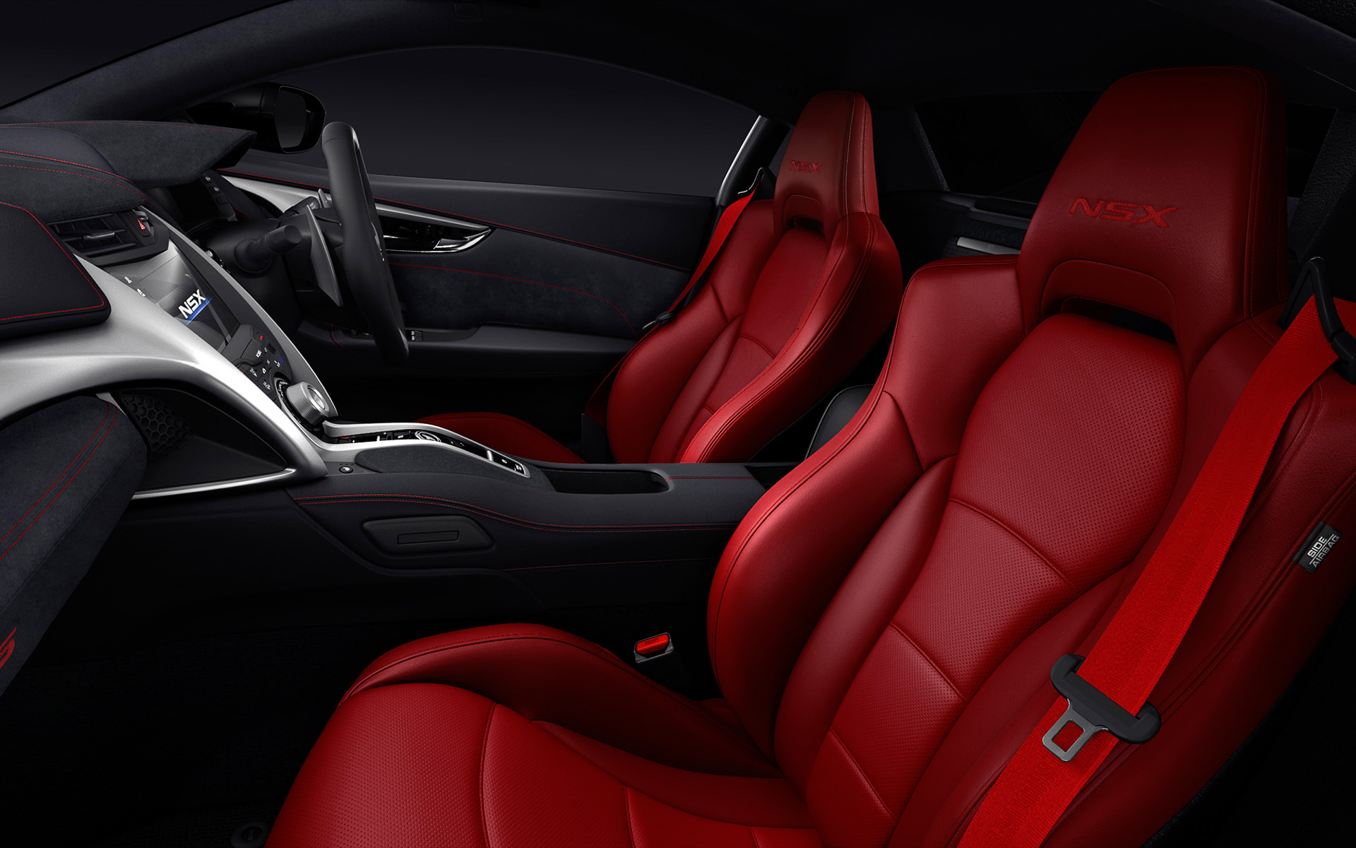 レッド（セミアニリンフルレザー）