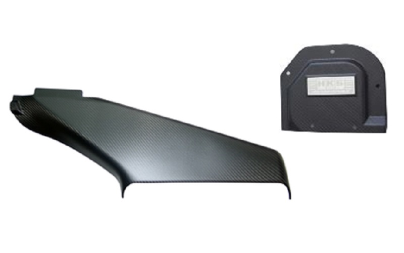 CFRP製クリーナーボックスカバー/ダクトカバー（純正エアダクトに被せて使用）