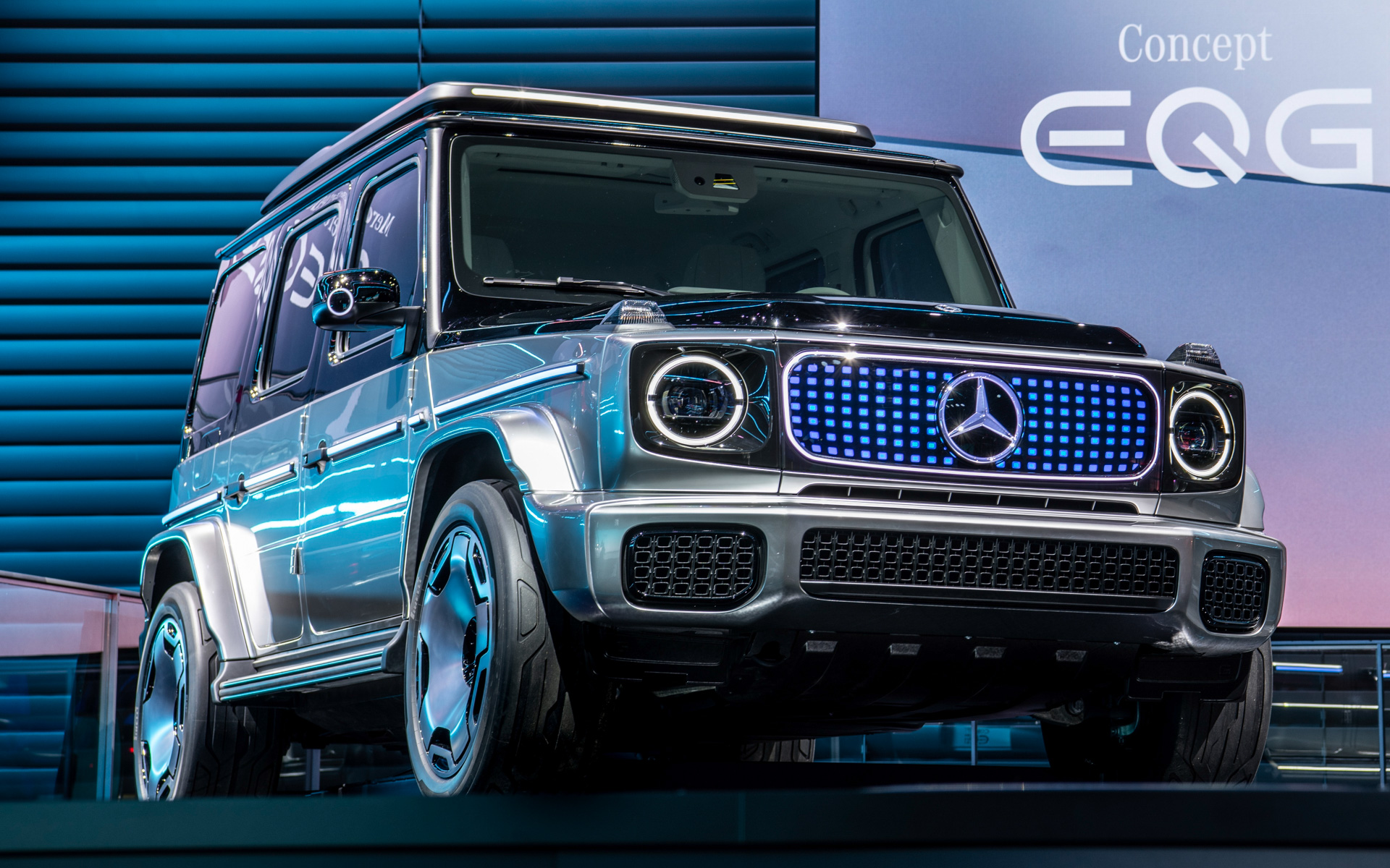 GクラスをEV化したコンセプトカー「コンセプト EQG」