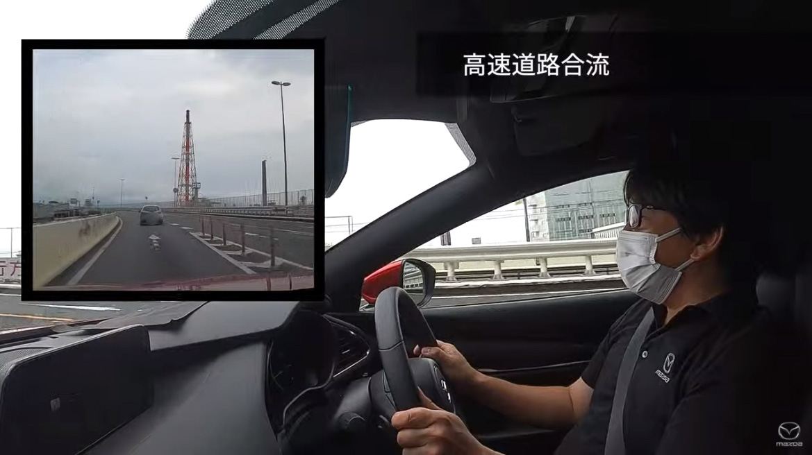 トルク向上などの効果で短い合流車線でもより加速しやすくなった