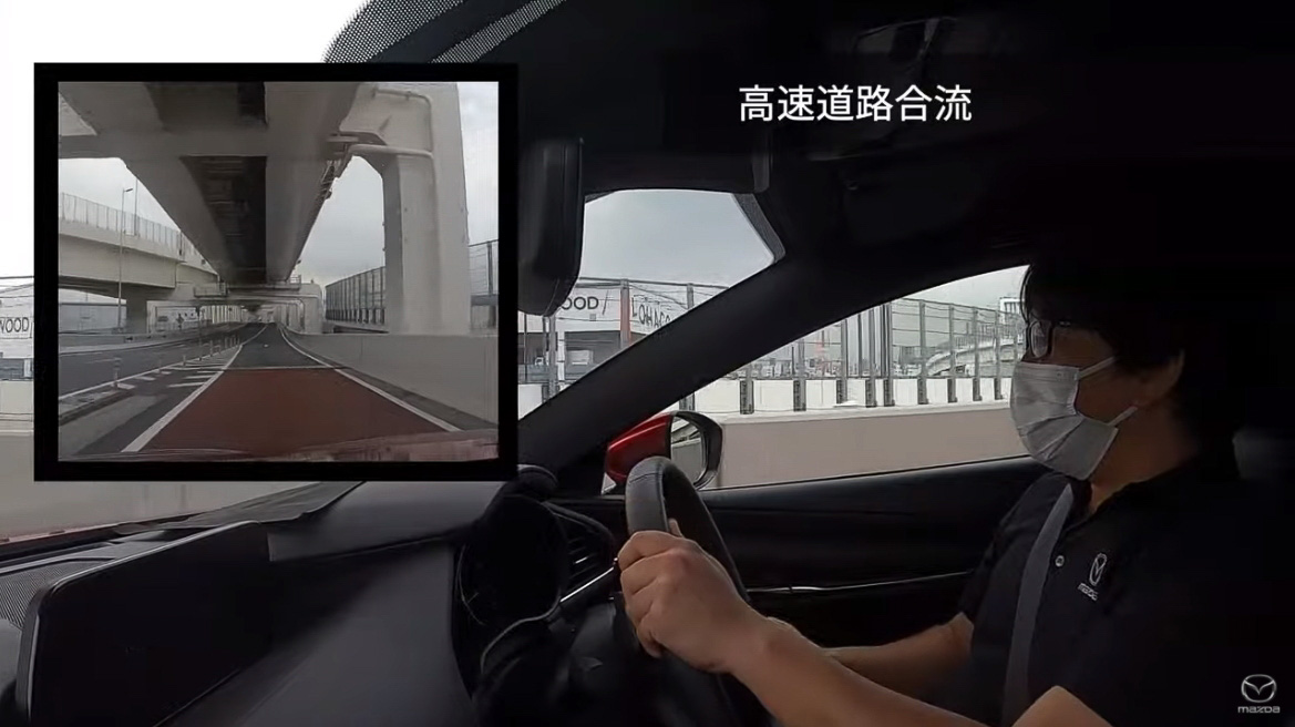 トルク向上などの効果で短い合流車線でもより加速しやすくなった