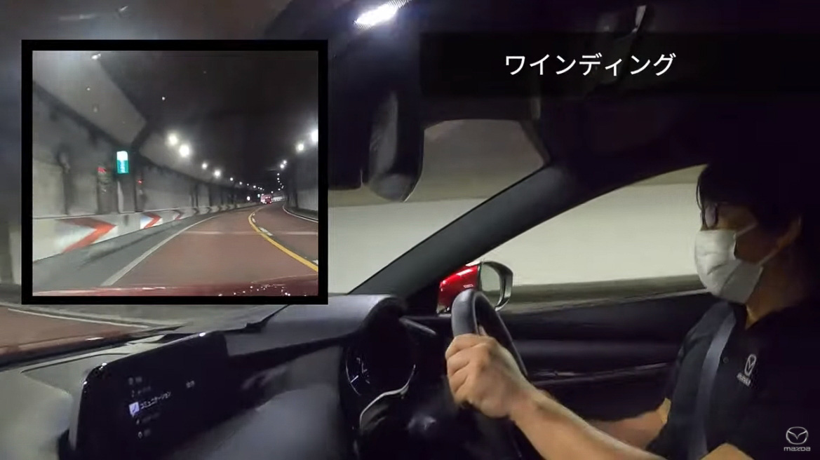 登坂路やワインディングが「人馬一体」を体感しやすいポイントだと吉田氏