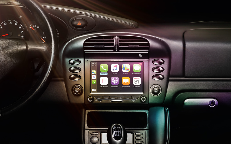 【純正美品】ポルシェ PCCM 1DIN CarPlay 純正美品】ポルシェ PCCM 1DIN CarPlay