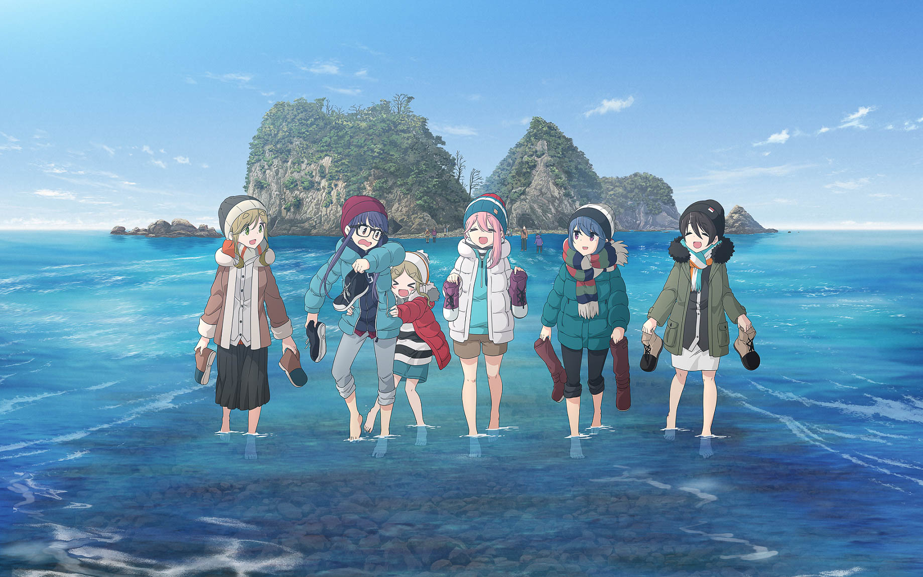 ゆるキャン△は、山梨県を舞台に女子高校生たちがキャンプをしたり日常生活を送ったりする様子をゆるやかに描く作品。2018年1月にはTVアニメ化され、テレビドラマも制作された。2021年1月～4月には静岡を舞台にしたTVアニメSeason2が放送され、2022年には劇場版公開も決定している