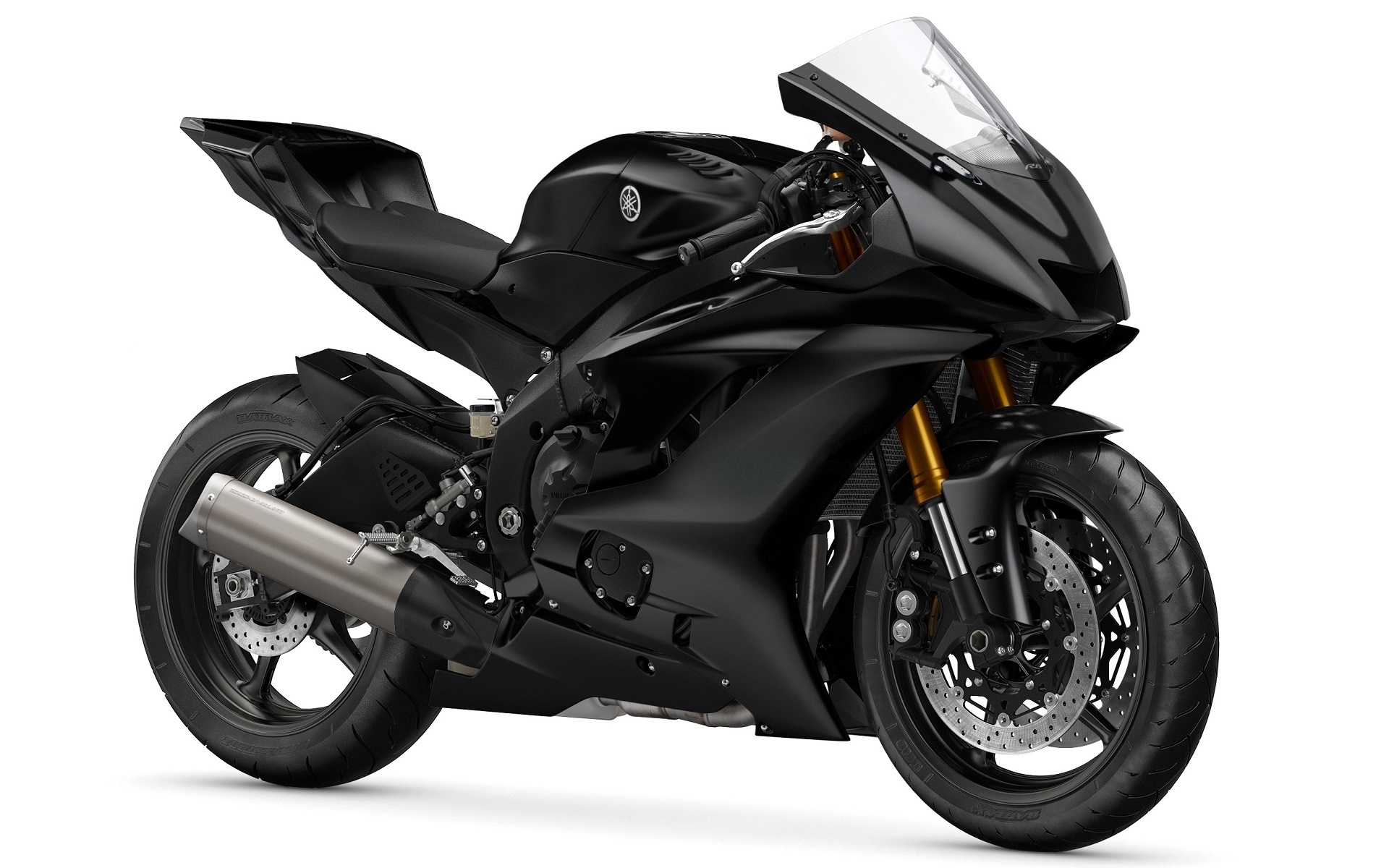 「YZF-R6 レースベース車」ボディカラーはマットダークグレーメタリックのみ